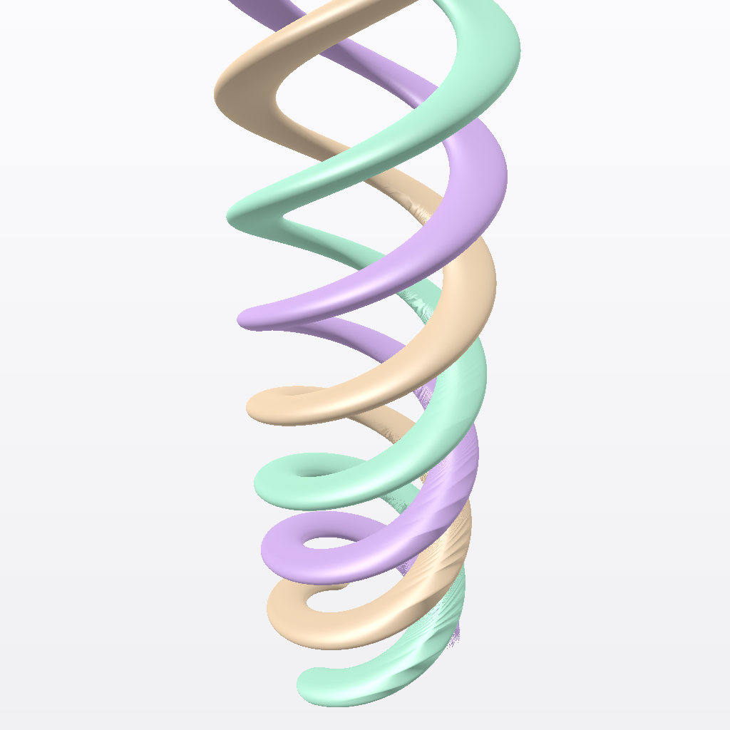 Rendered output for Braided Rope