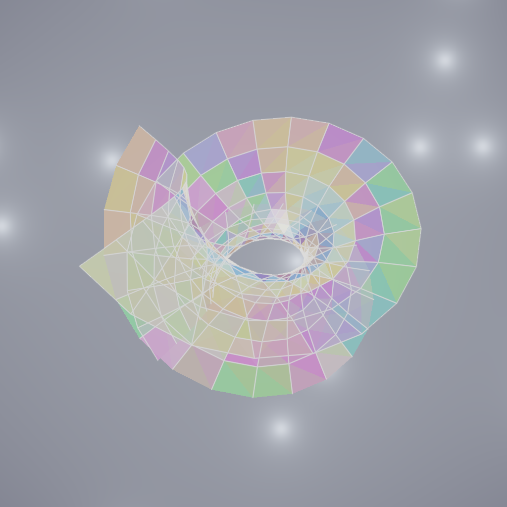 Rendered output for Catenoid Helicoid Minimal