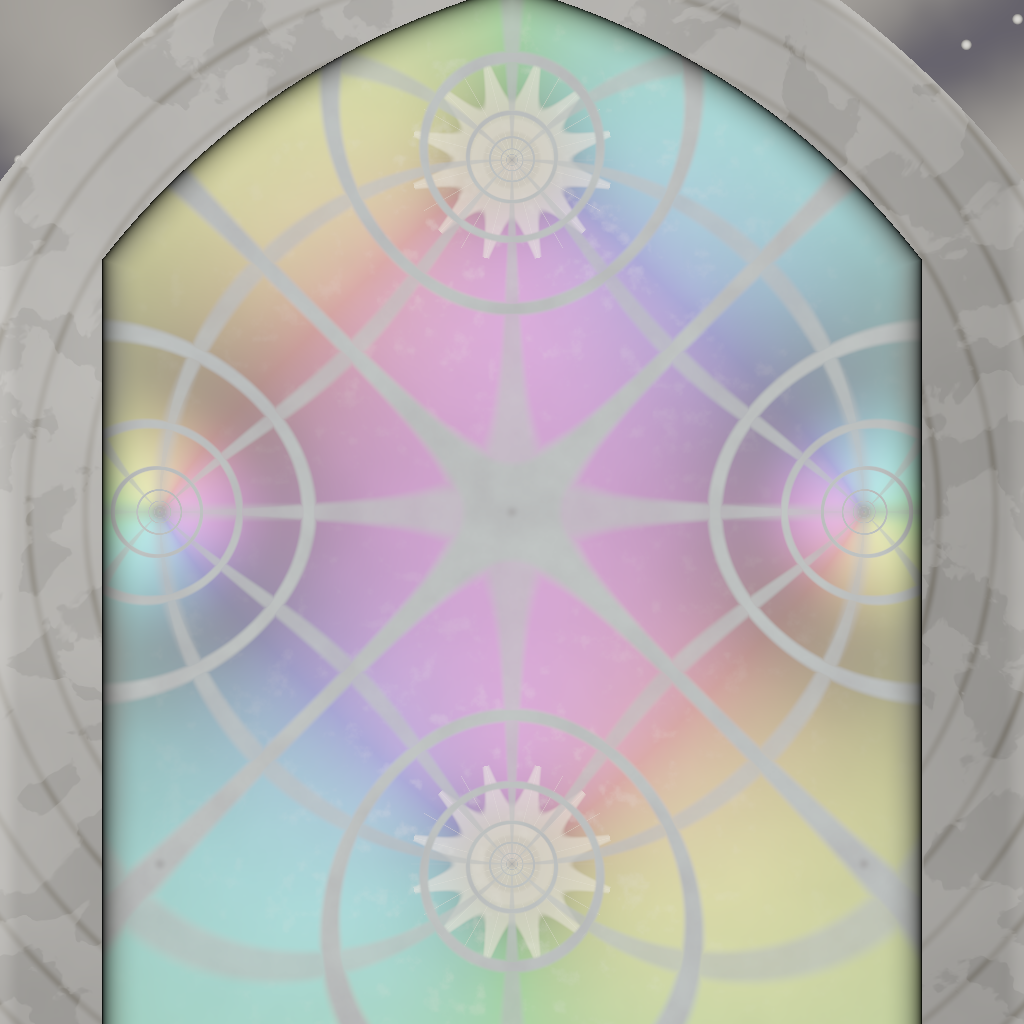 Rendered output for Complex Analysis Stained Glass