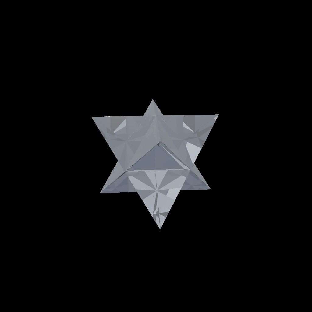 Rendered output for Compound Polyhedra Stella Octangula