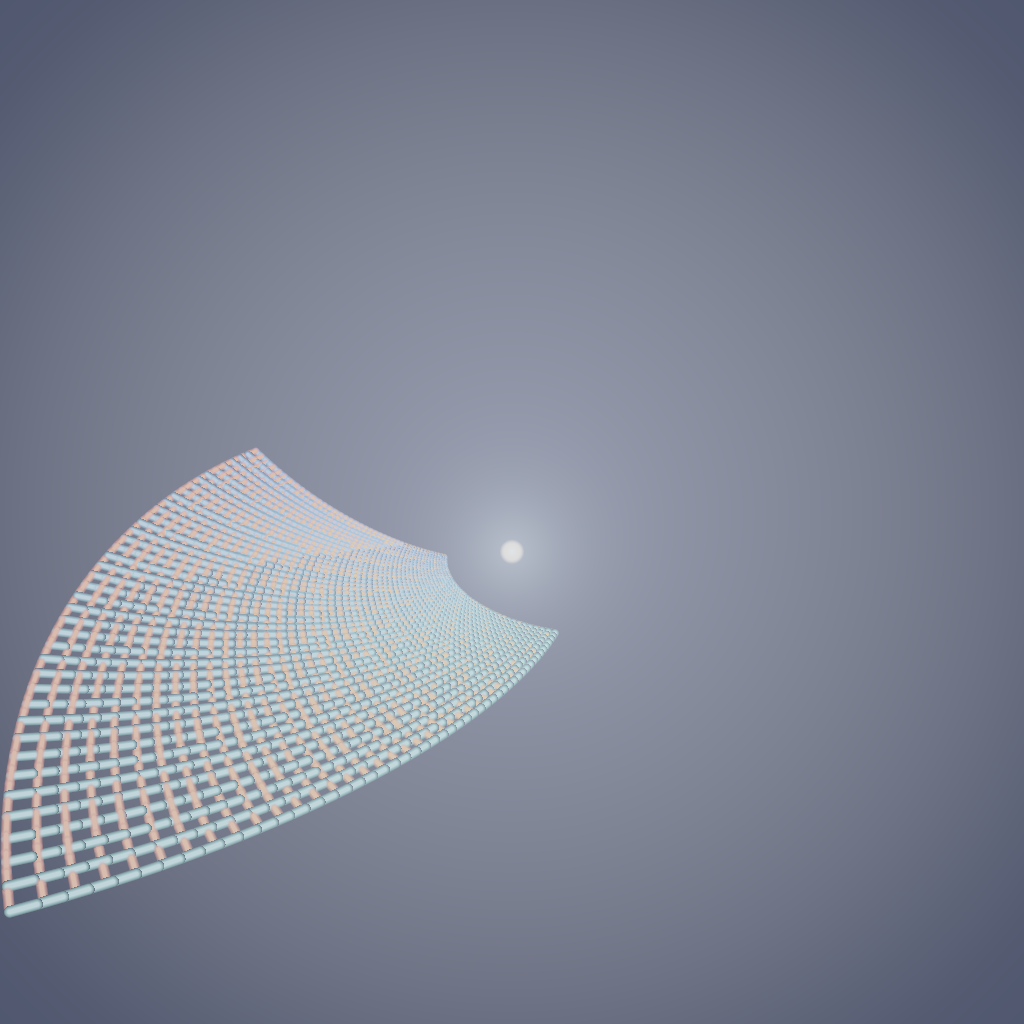 Rendered output for Conformal Spiral Mapping