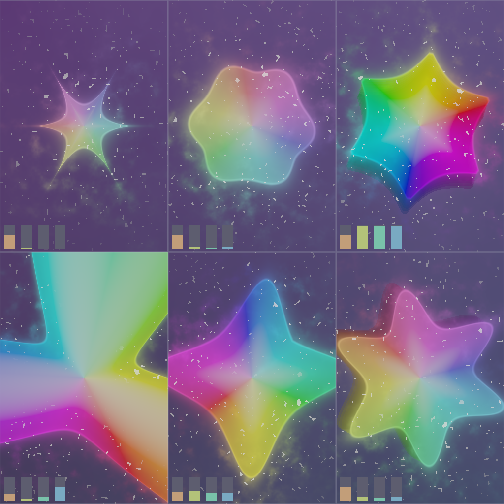 Rendered output for Superformula Explorer