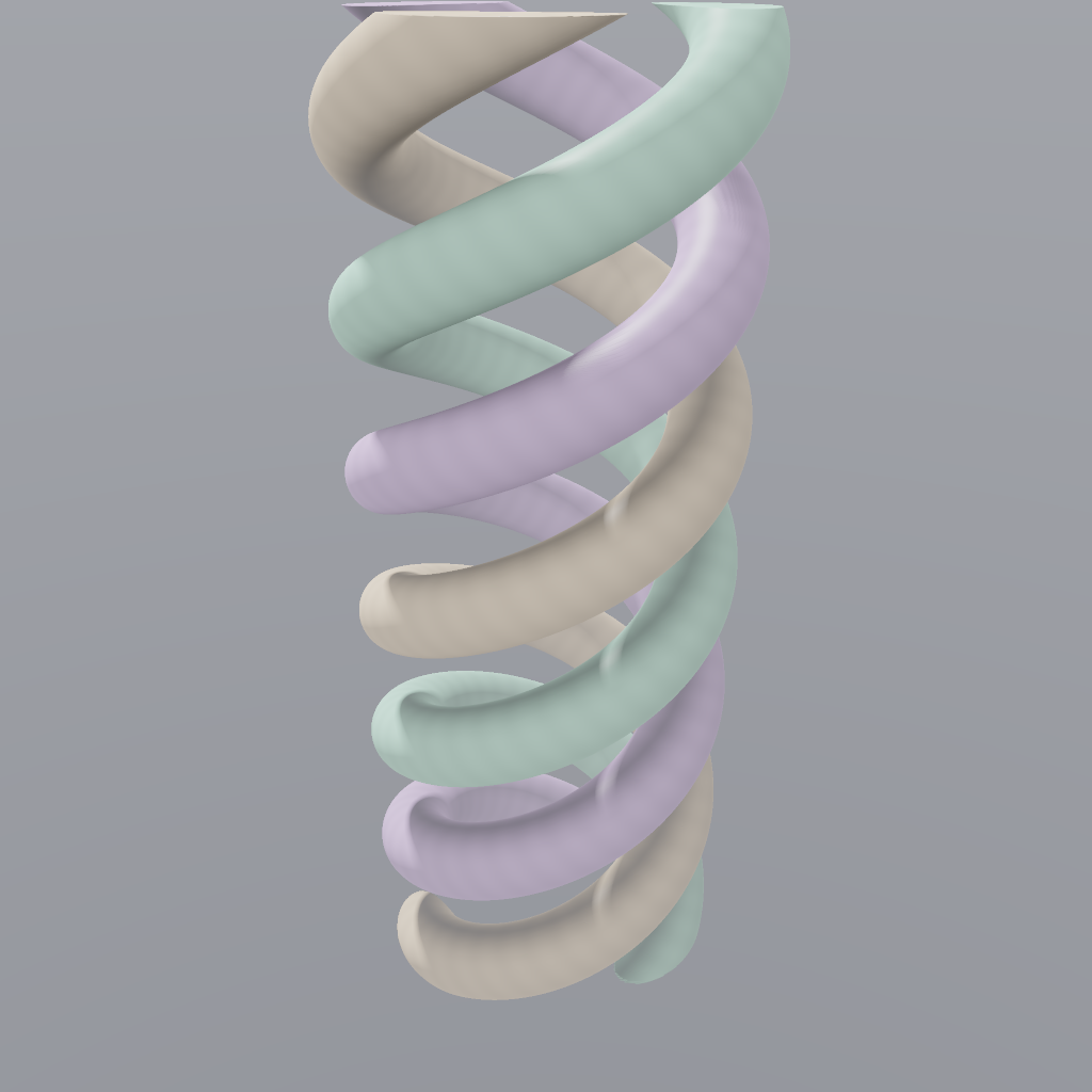 Rendered output for Braided Rope