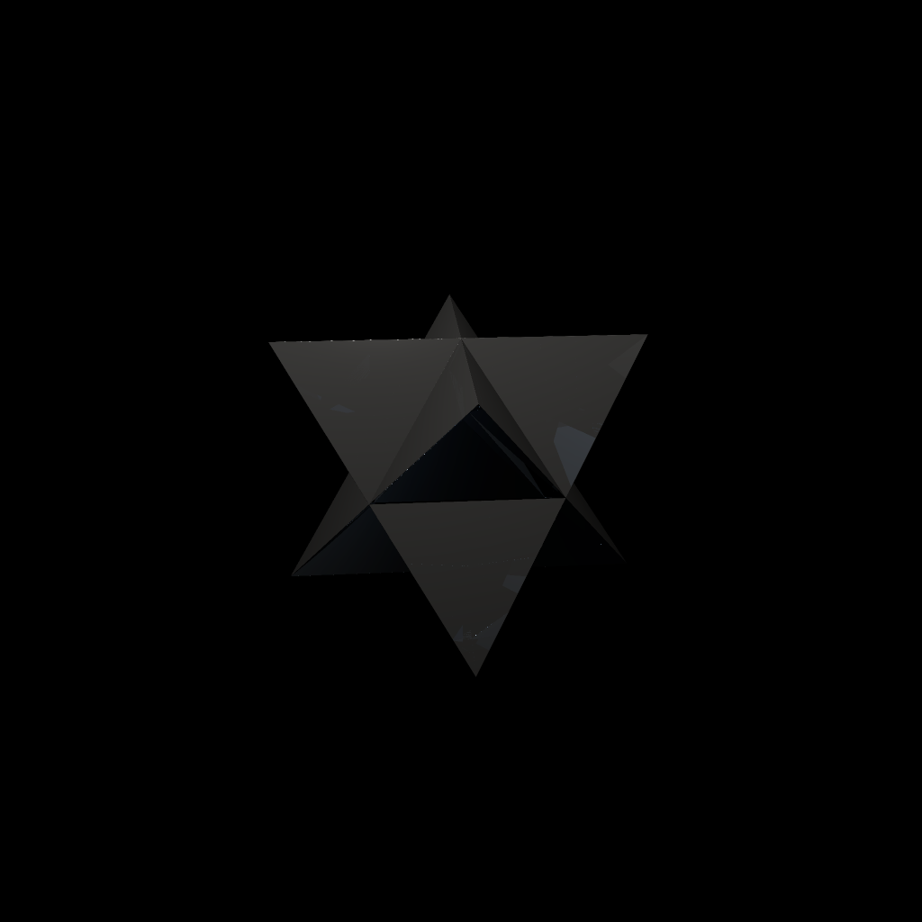 Rendered output for Compound Polyhedra Stella Octangula
