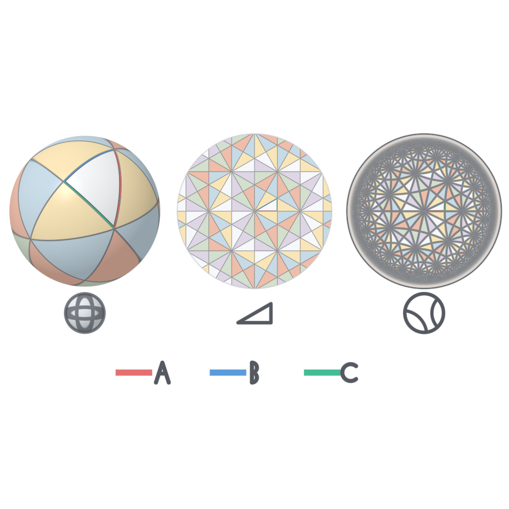 Rendered output for Coxeter Reflection Kaleidoscope