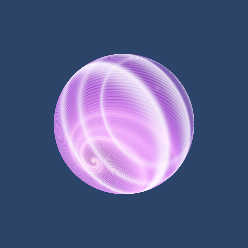Rendered output for Fractal Loxodromic Patterns