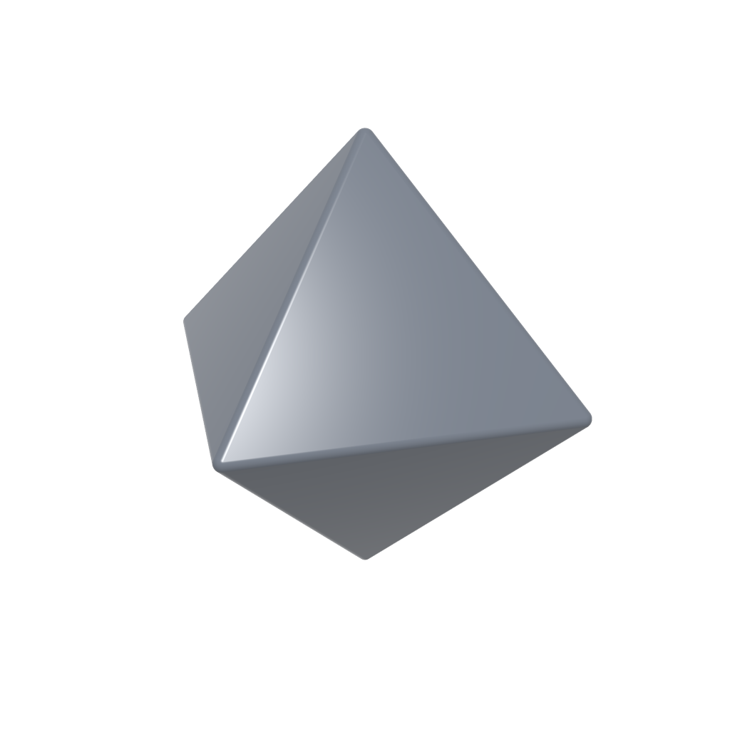 Rendered output for Regular Octahedron