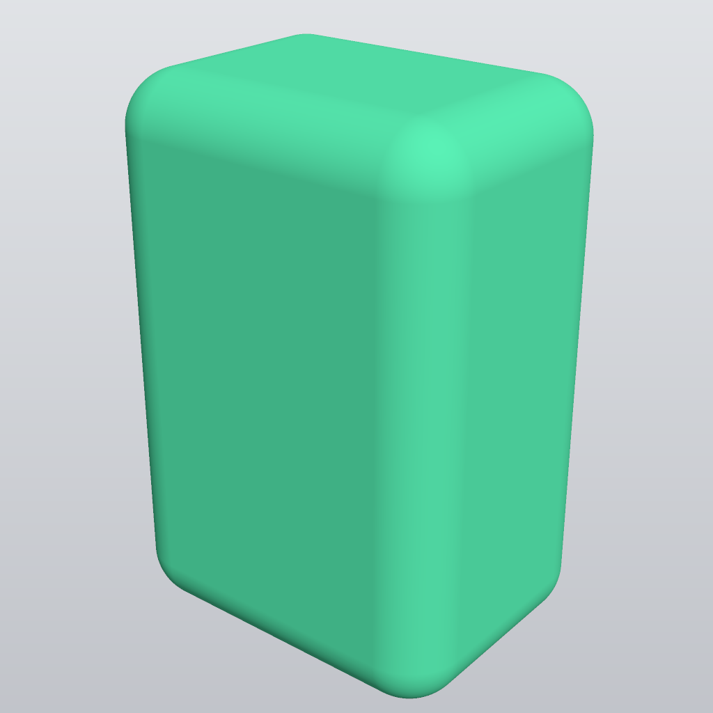 Rendered output for Rounded Box