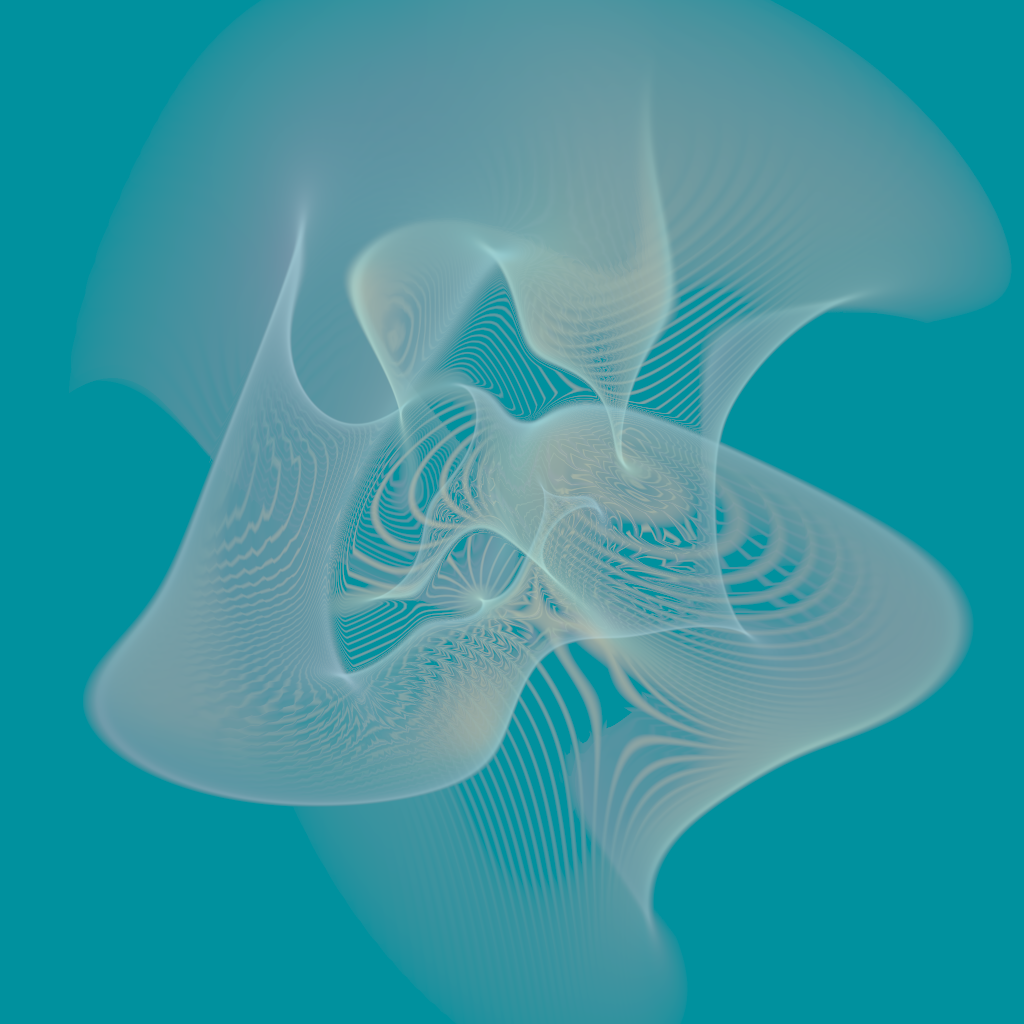 Rendered output for Calabi Yau Manifold
