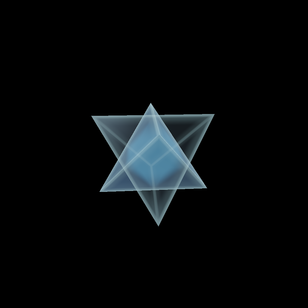 Rendered output for Compound Polyhedra Stella Octangula