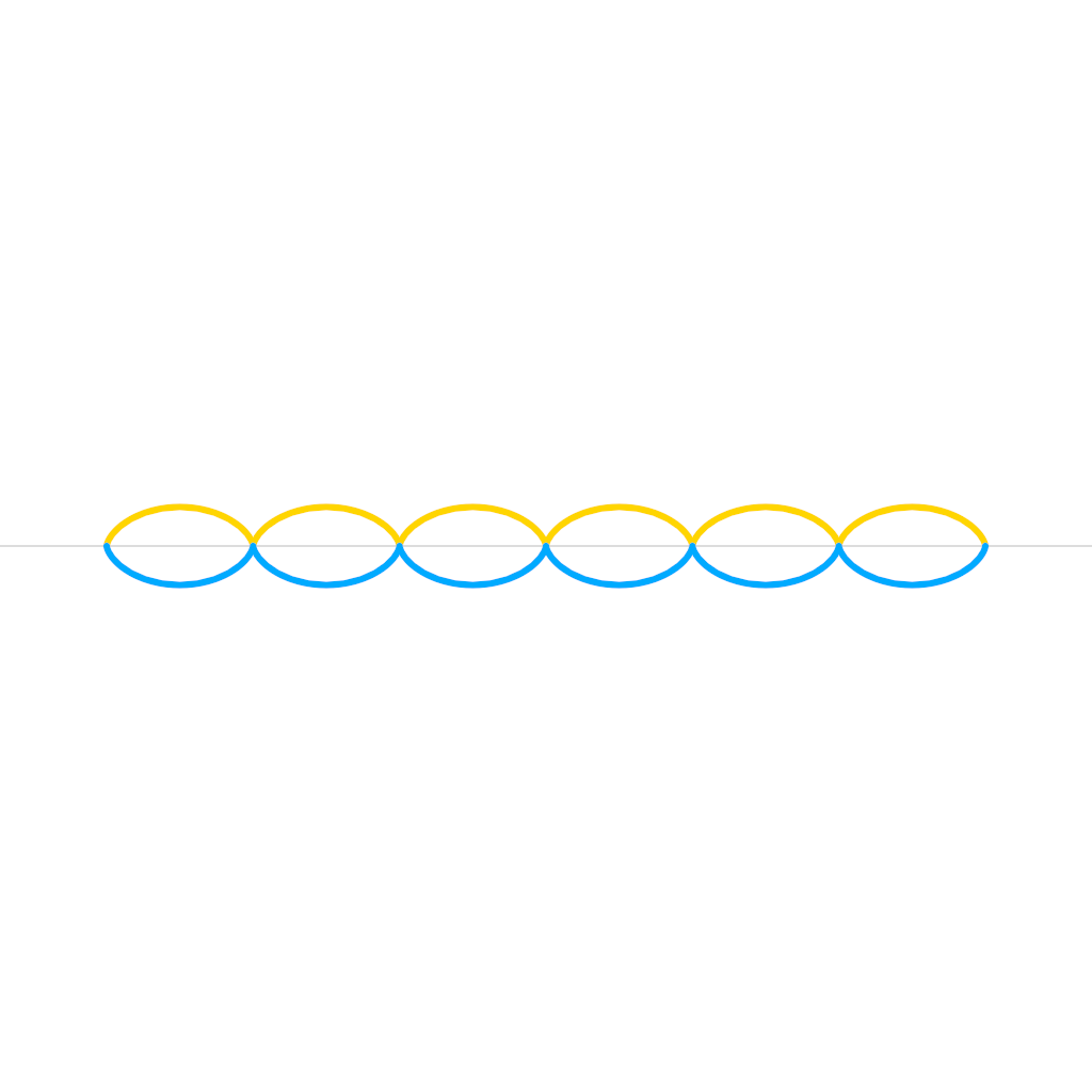 Rendered output for Cycloid Wave Patterns