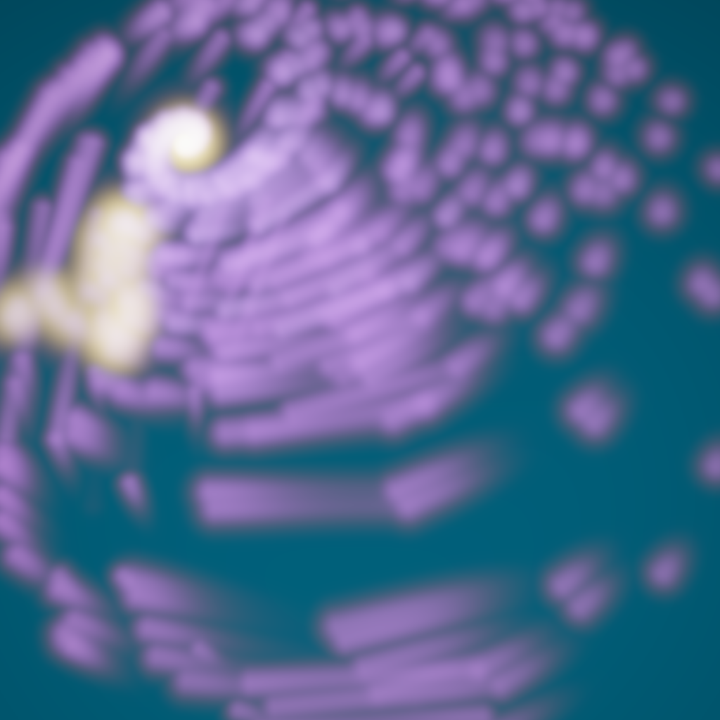 Rendered output for Fractal Loxodromic Patterns