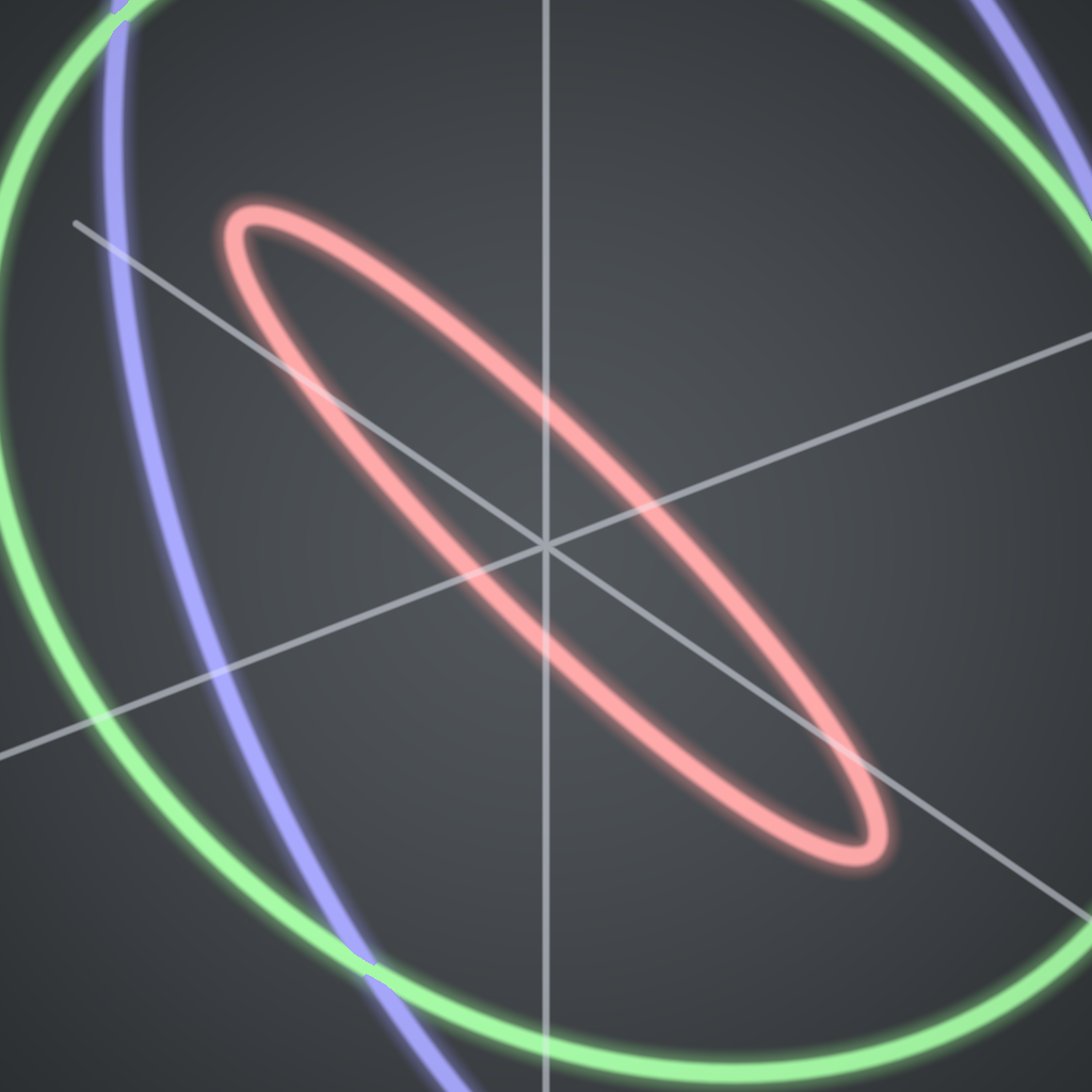 Rendered output for Gyroscopic Nested Rings