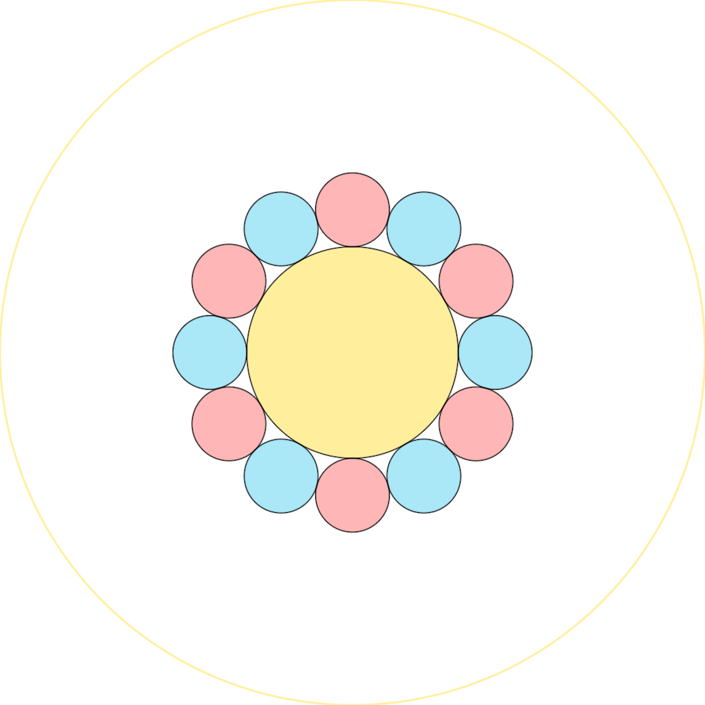 Rendered output for Mandala Circles