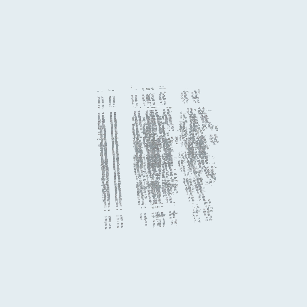 Rendered output for Menger Sponge Fractal