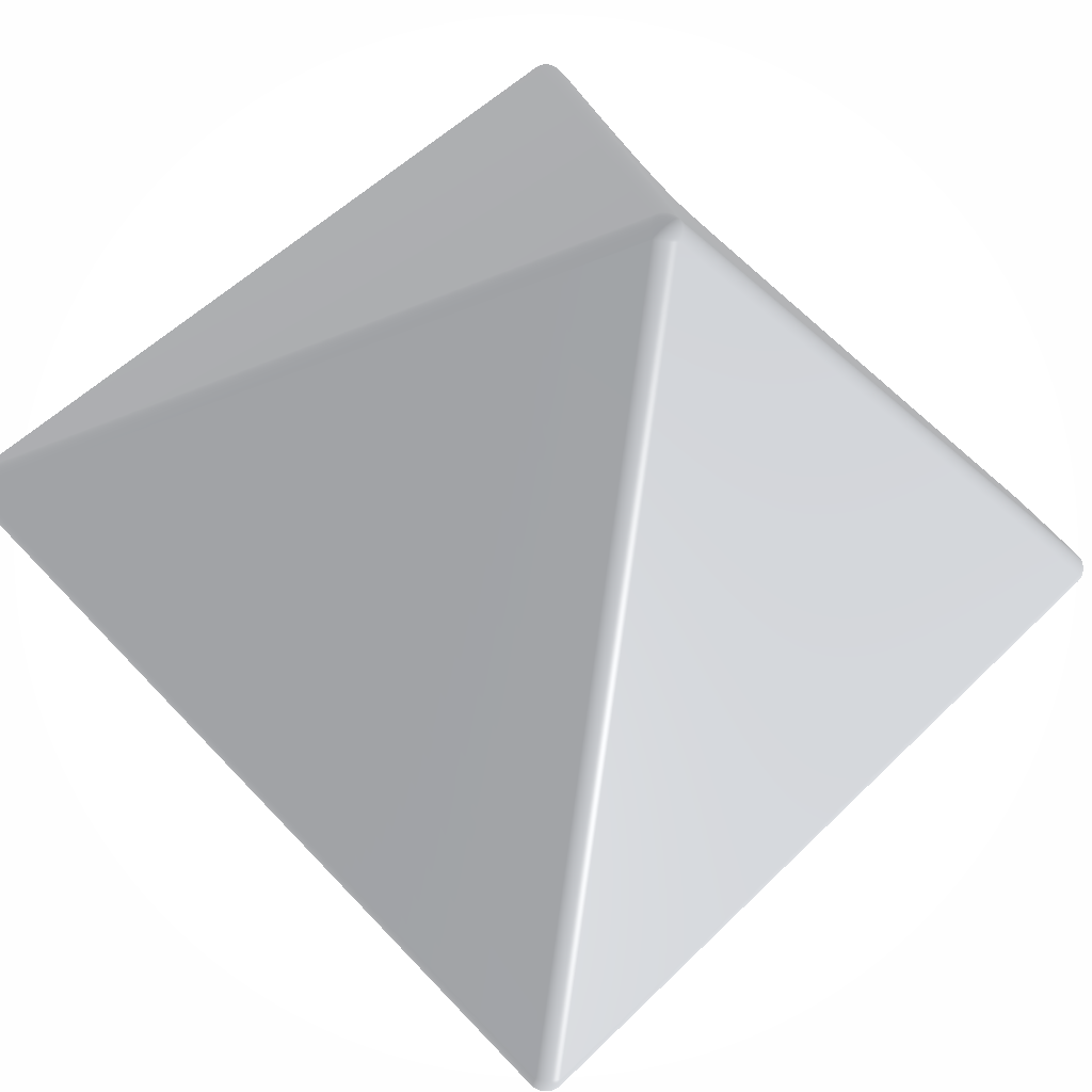 Rendered output for Regular Octahedron