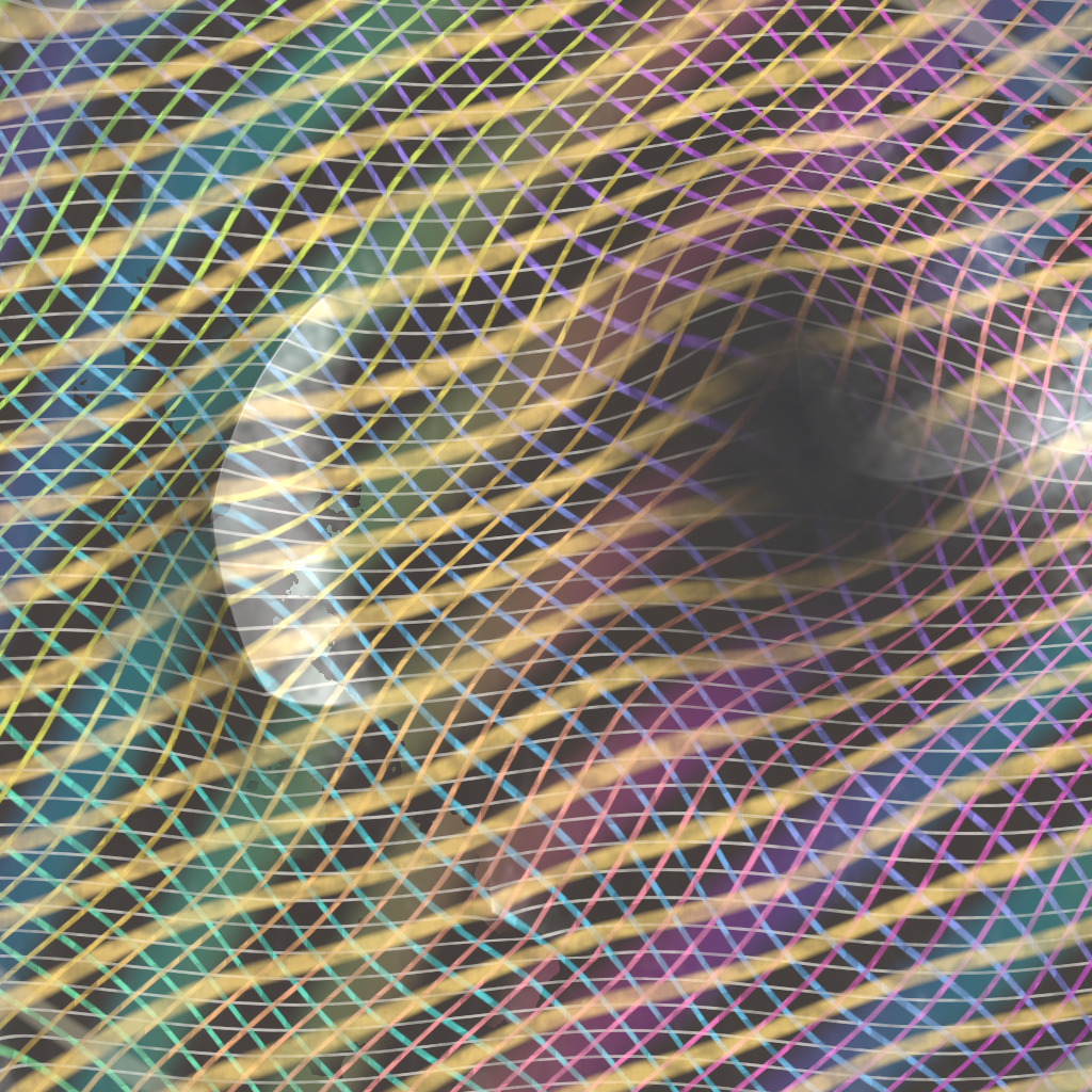 Rendered output for Topology Fabric Texture