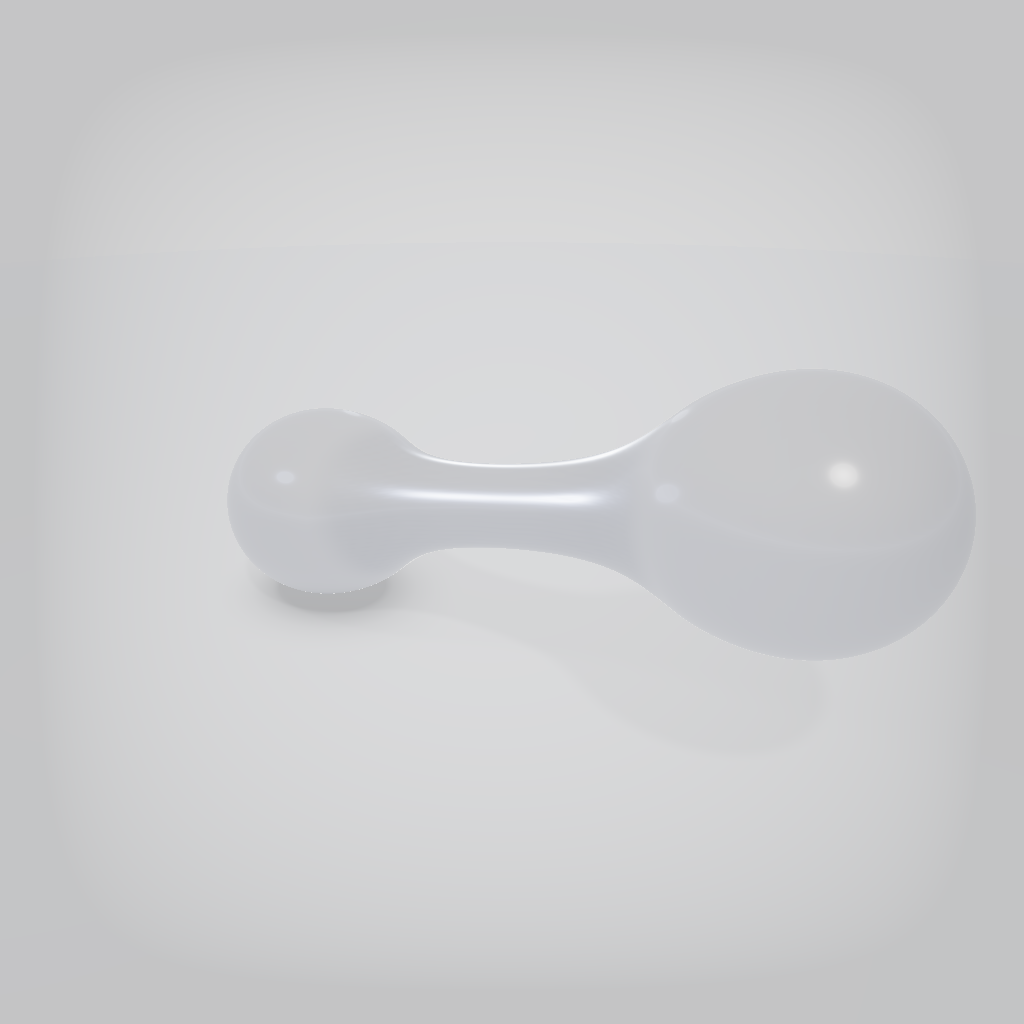 Rendered output for Barbell Dumbbell Shape