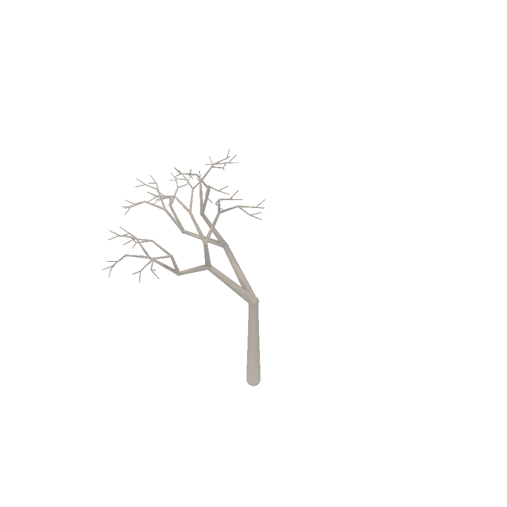 Rendered output for Binary Tree Fractal