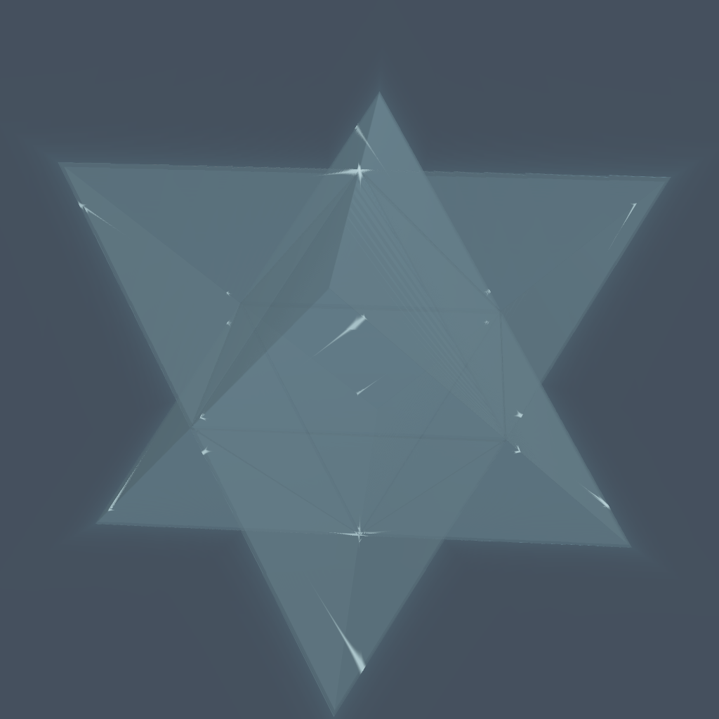 Rendered output for Compound Polyhedra Stella Octangula