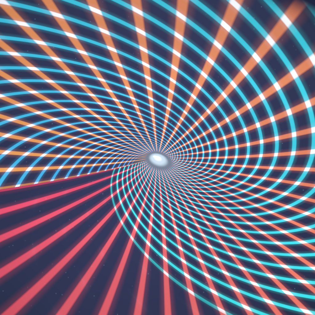 Rendered output for Conformal Spiral Mapping
