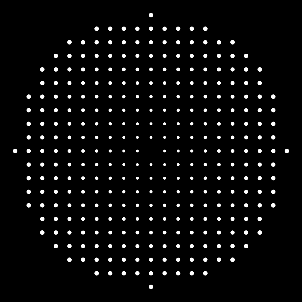 Rendered output for Crystal Lattice Diffraction