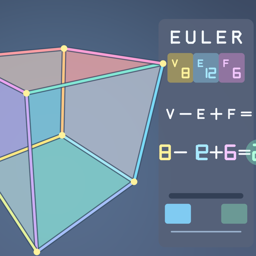 Rendered output for Euler Polyhedron Formula