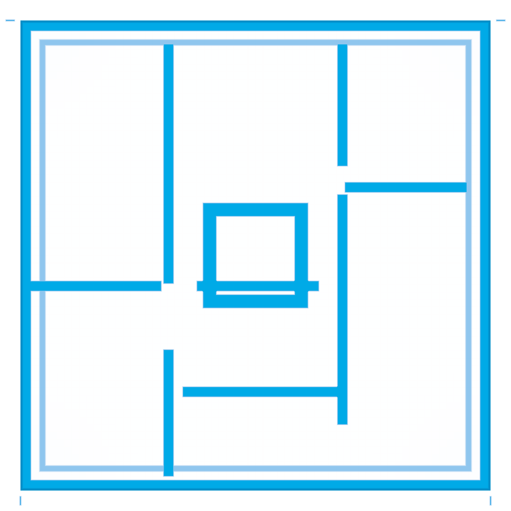 Rendered output for Fourier Architectural Blueprint