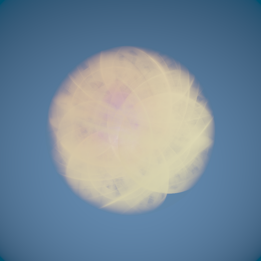 Rendered output for Hyper Menger Cube 3Sphere