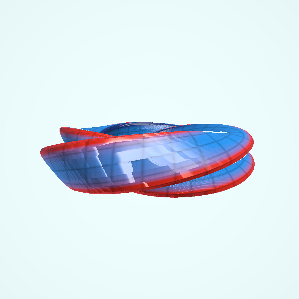 Rendered output for Klein Bottle