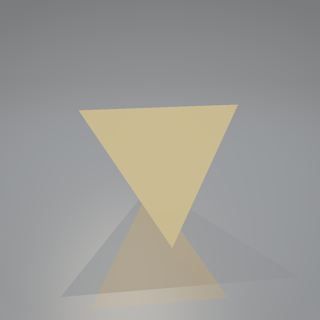 Rendered output for Regular Tetrahedron