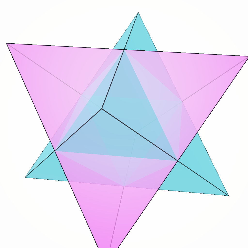 Rendered output for Stella Octangula