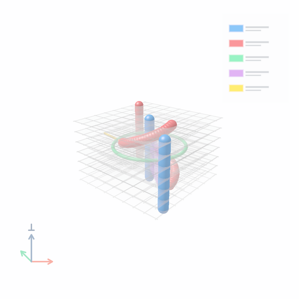 Rendered output for Topological Quantum Code Defect Braiding