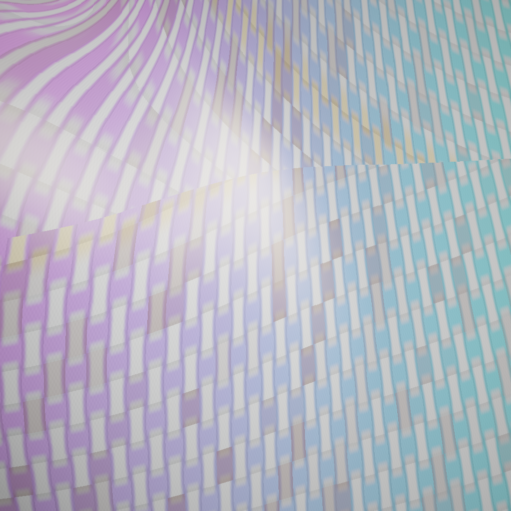 Rendered output for Topology Fabric Texture