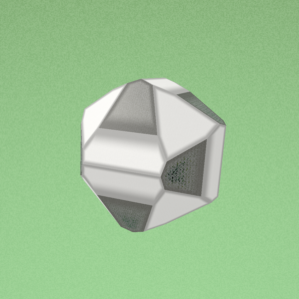 Rendered output for Truncated Icosahedron