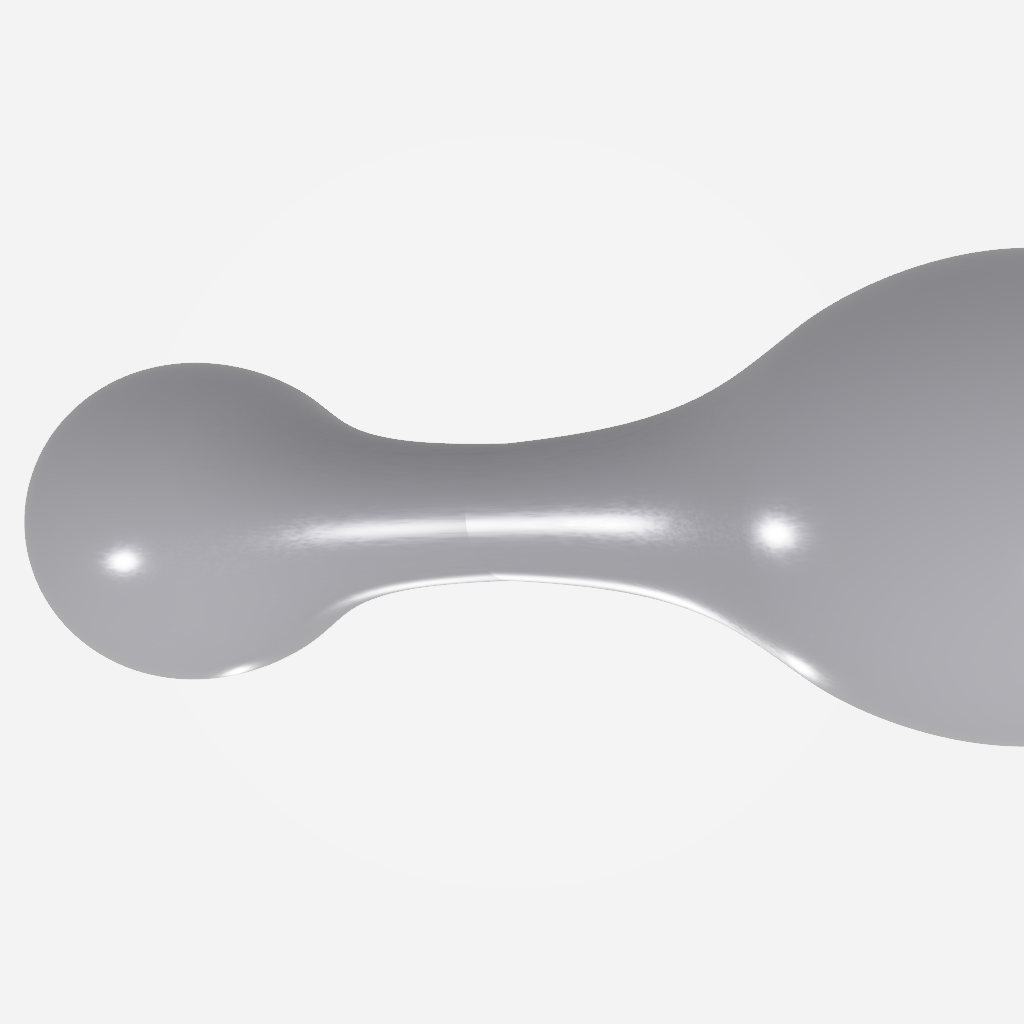 Rendered output for Barbell Dumbbell Shape
