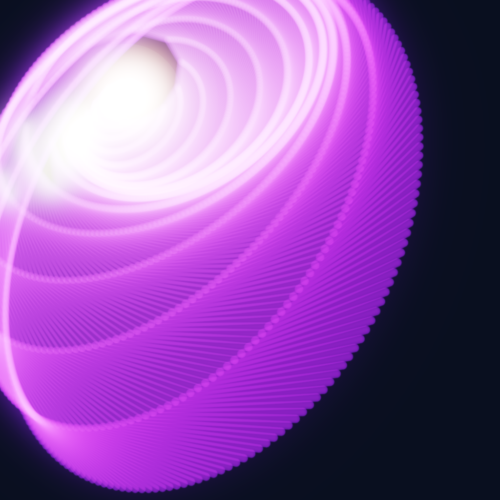 Rendered output for Fractal Loxodromic Patterns