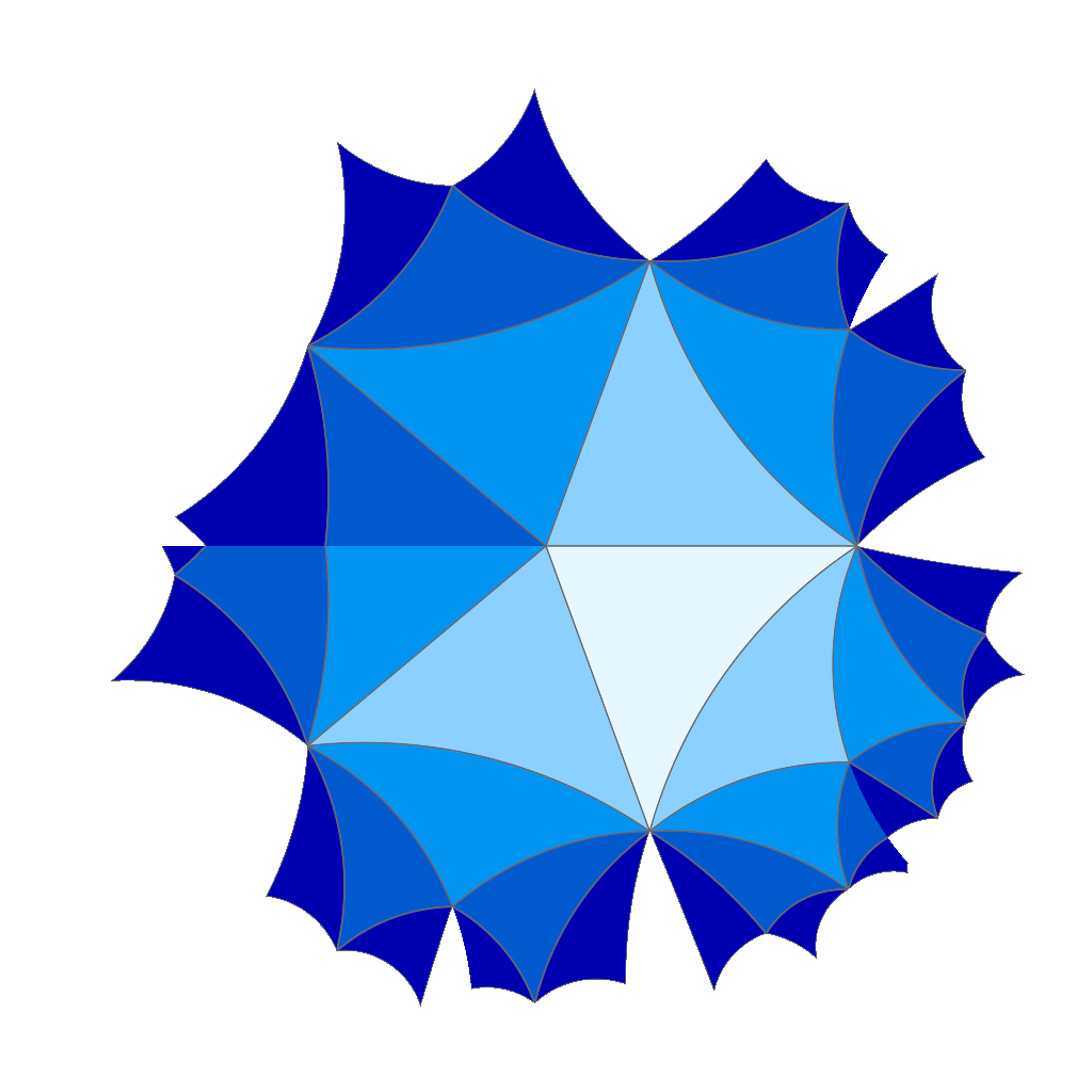 Rendered output for Group Theory Kaleidoscope