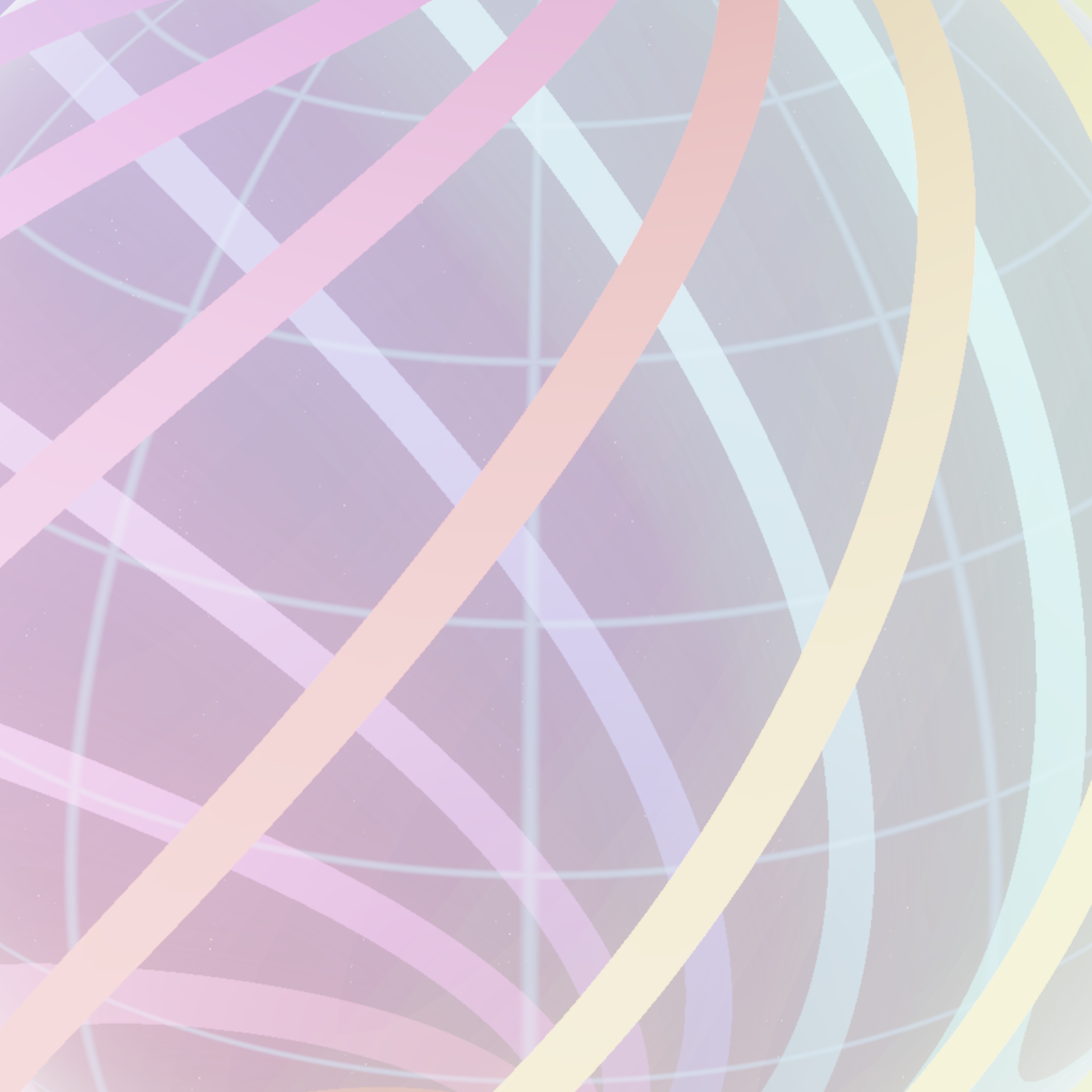 Rendered output for Loxodromic Sphere Spirals
