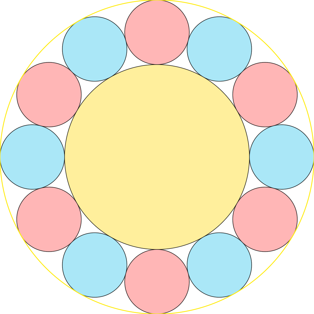 Rendered output for Mandala Circles