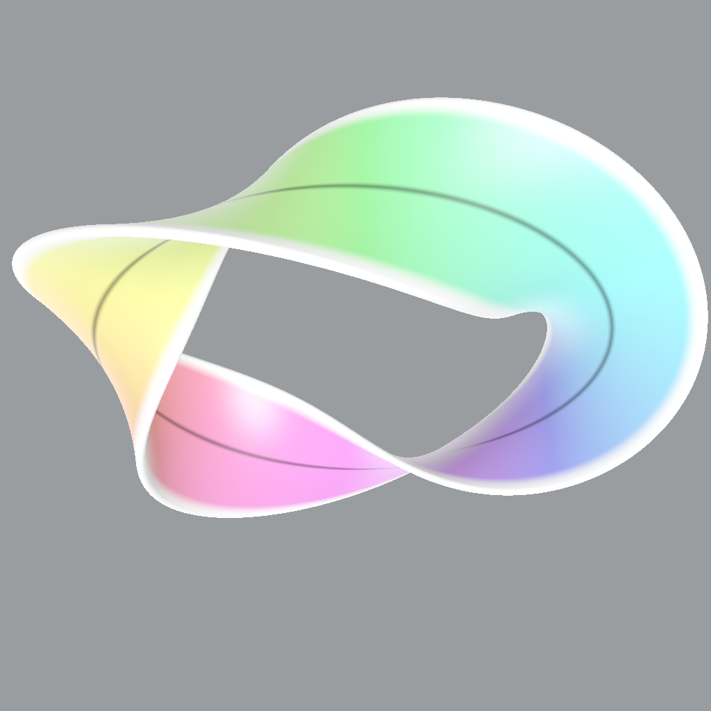 Rendered output for Mobius Strip Triple Twist