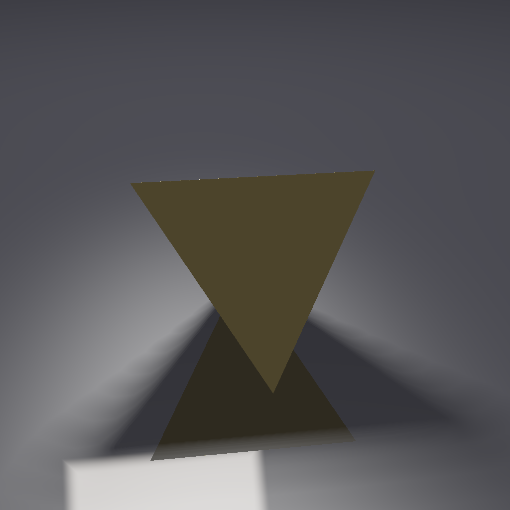 Rendered output for Regular Tetrahedron