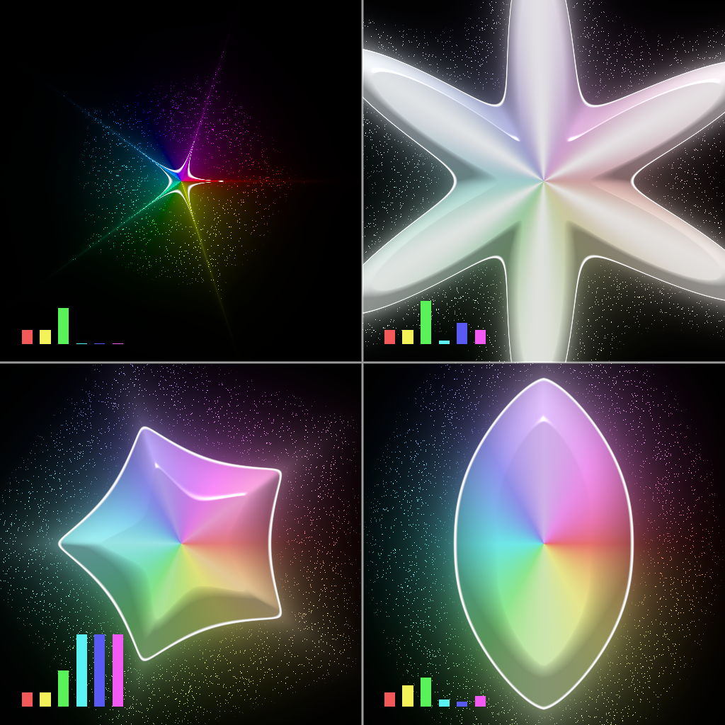 Rendered output for Superformula Explorer
